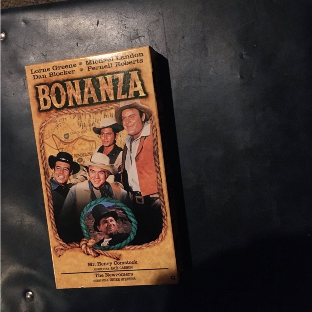 Bonanza VHS Tape
